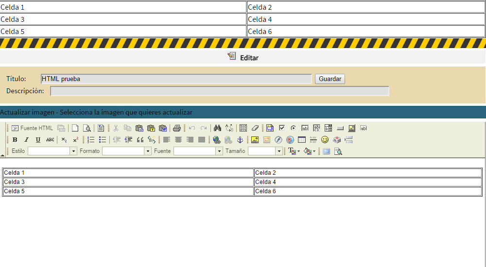 Editor HTML